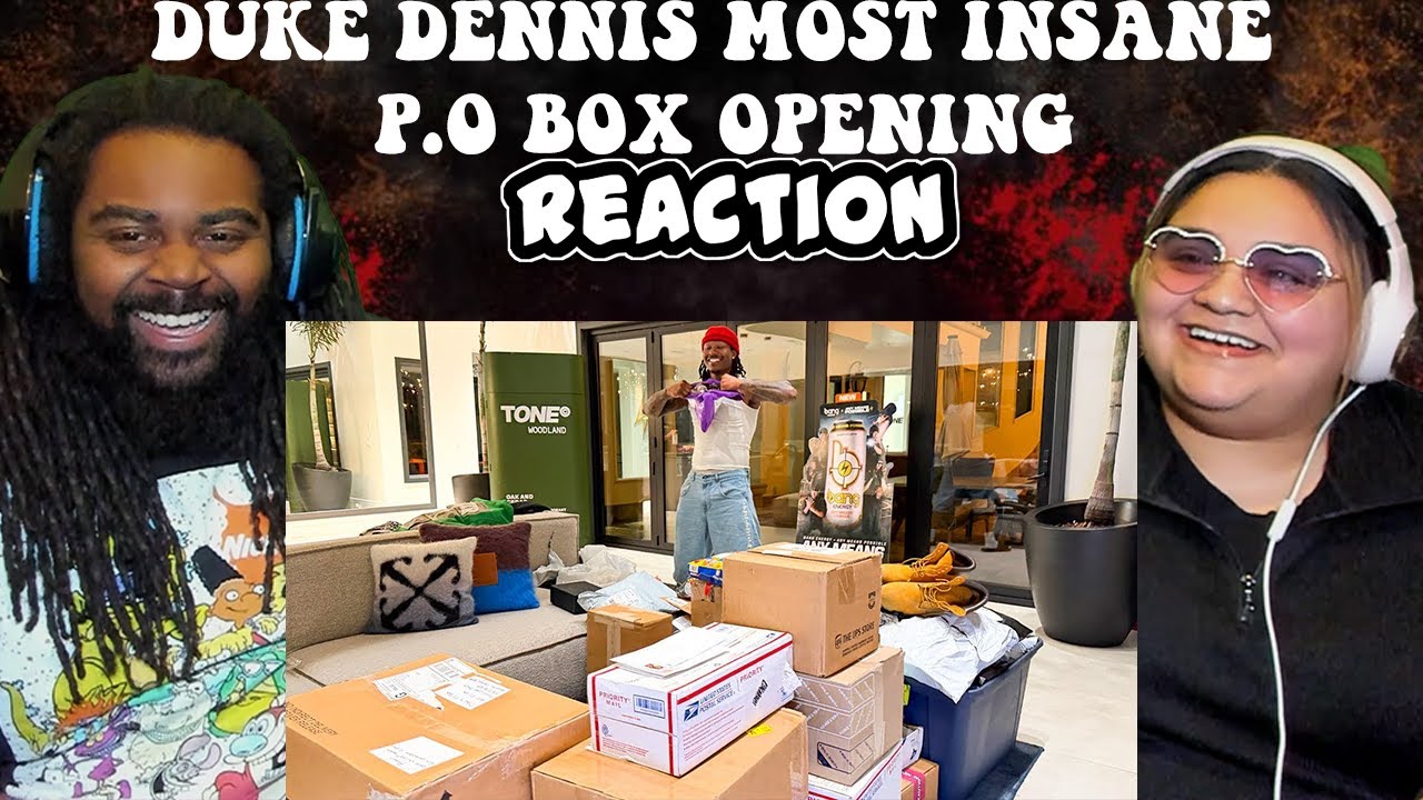 Duke Dennis Most Insane P.O Box Opening | REACTION
