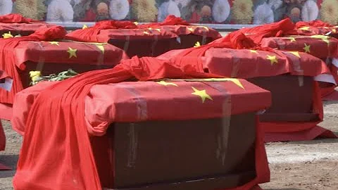 Burial Service for Remains of Chinese Eighth Route Army Martyrs Held in North China - DayDayNews