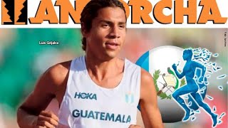 Heats Eliminatorios de los 5,000 metros en el Mundial de Atletismo en Budapest. Corre Luis Grijalva