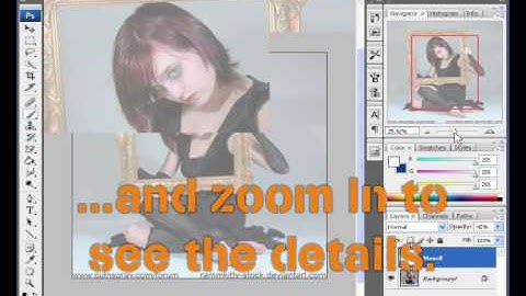 Graffiti street art stencil tutorial in CS3 "Tracing Method"