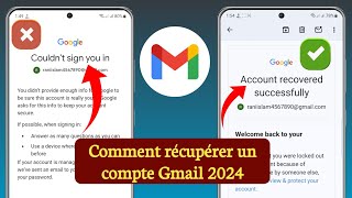 Comment récupérer un compte Gmail | Récupération de compte Google | récupérer le compte Gmail