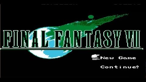 Final Fantasy VII FULL NES REMAKE Part 1