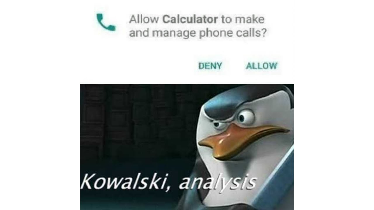 Kowalski Analysis Memes New Meme Alert Youtube