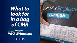 What to look for on a bag of CMR | PGG Wrightson Tech Tips