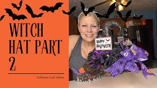 Lets Make a Fun Witch Hat, Part 2