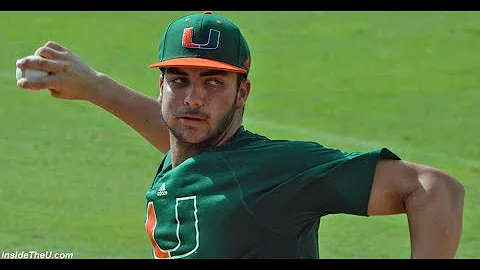 Freshman RHP Chris McMahon Strikes Out Two in Firs...