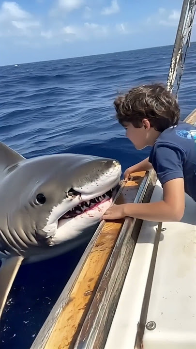 A Friendly Shark Encounter