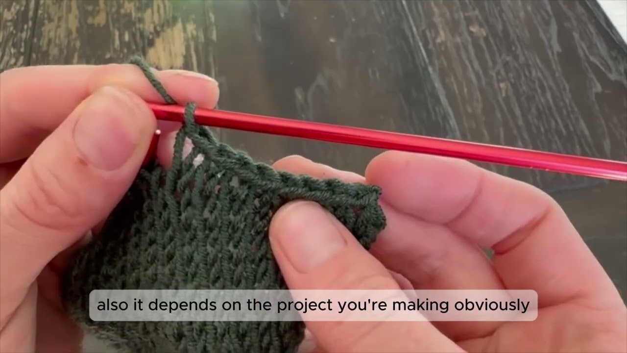 Tutorial The Standard Knitting Cast Off/Bind Off 
