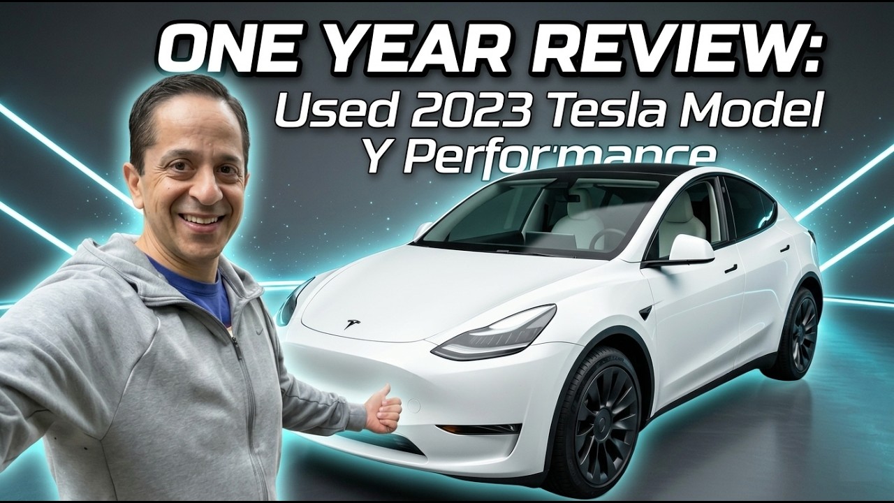 One Year with a Used 2023 Tesla Model Y Performance - YouTube