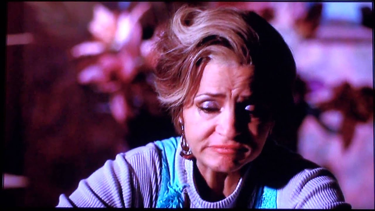 mr. meat man and jerri square off and fork in hand ensues