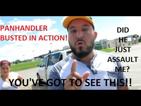 Panhandling Family Busted At Walmart | Jason Asselin