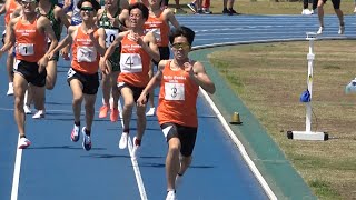 日体大記録会  男子1500m7組  山口(中大)2本目/大東大絶好調  2022.4.23