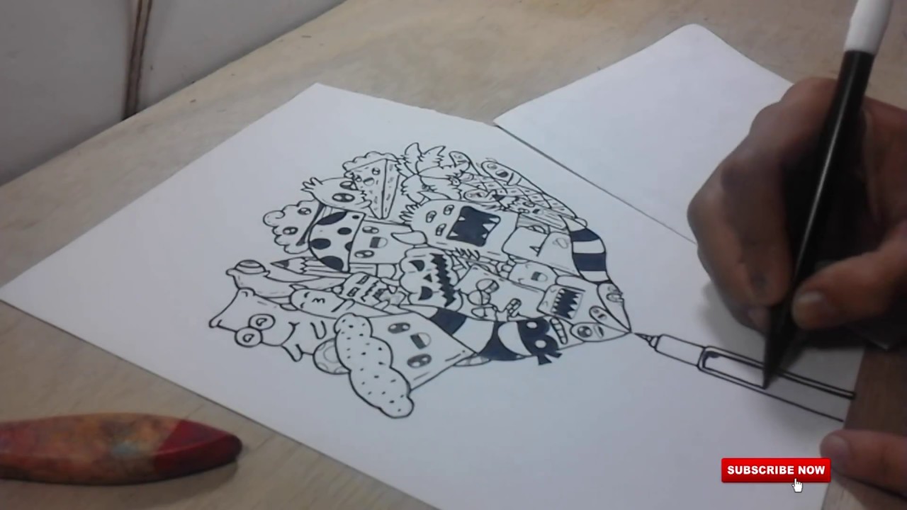 Mau Belajar Doodle Ini Dia Cara Gampang Gambar Doodle Art