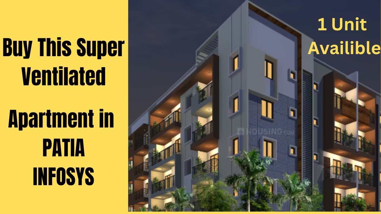 3 Bedroom 3 Toilet 3 Balcony Flat near Infosys & DAV School Patia