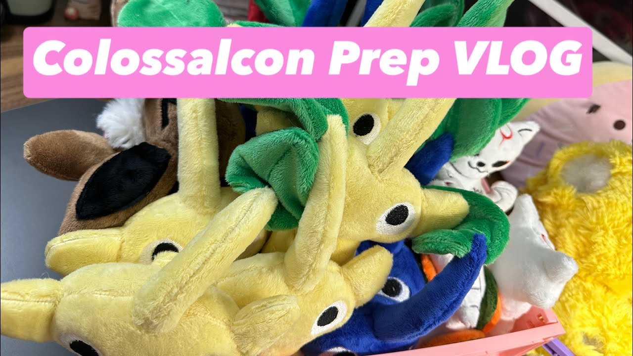 Colossalcon Prep VLOG time to make ALL THE THINGS - YouTube