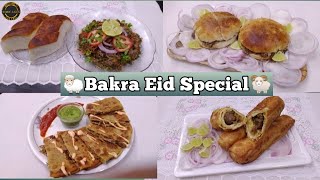 Bakra Eid Special | Bhuna Gosht | Mutton Naan Sandwich | Mutton Cheese Paratha | Egg Mutton Roll |