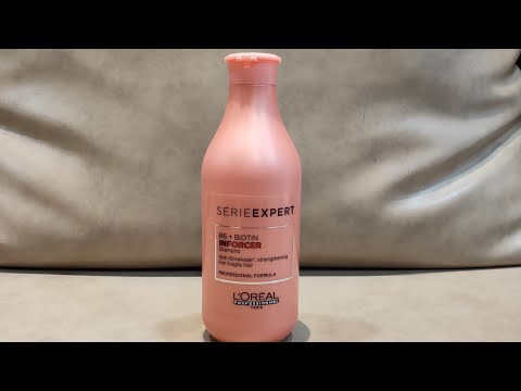 L'OREAL Professionnel SERIEEXPERT B6 + Biotin Inforcer Shampoo Review / It's Benefits.