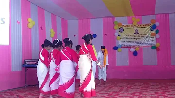 MOR DHONI GO, Jhumur dance performed by Student of Adarsh Vidyalaya, Mandia