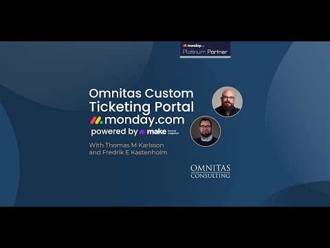 Omnitas Custom Ticketing Portal monday.com