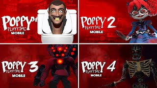 Poppy Playtime: Chapter 4 3 2 & 1 Mobile Full Gameplay Walkthrough & ending No Commentary Part 6