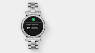 michael kors access smartwatch app