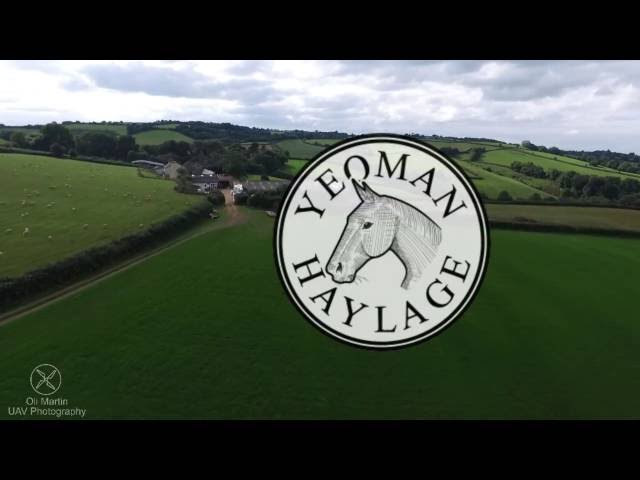 Yeoman Haylage - Baling, September 2016