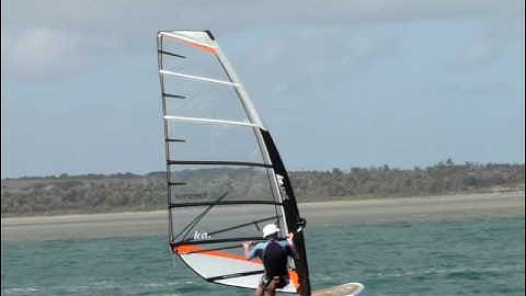 Gybe. Strap to Strap, Light Wind