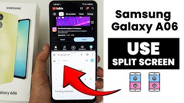 How to Enable Split Screen In Samsung Galaxy A06 - Use Split Screen