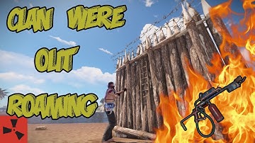 RAIDING a CLAN when they were OUT - BASE EXPLOITING // RUST