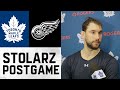 Anthony Stolarz | Post Game @ Detroit Red Wings | October 11, 2025