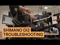 Troubleshooting shimano di2 with nightmare internal routing  inside tpc  tpc