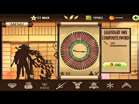Video Shadow Fight 2 Legendary 100X Composite Sword - youtube