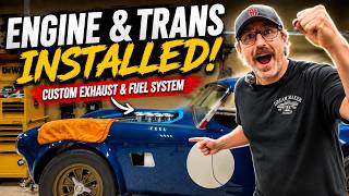 The Biggest Build Day Yet: Engine, Transmission, Custom Exhaust & Fuel System
