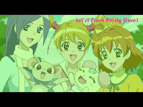 Let S Fresh Pretty Cure Lyrics Youtube