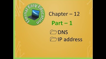 TN 12th computer application chapter 12 DNS (part 1 IP address)