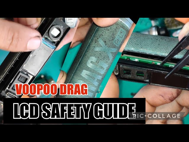 HOW TO REMOVE LCD CASING (LCD SAFETY TIPS) | VOOPOO DRAG X| DRAG 2 | VOOPOO  DRAG | DRAG MAX