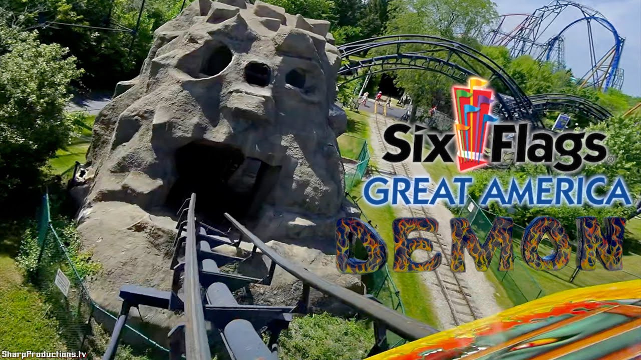 Demon POV at Six Flags Great America