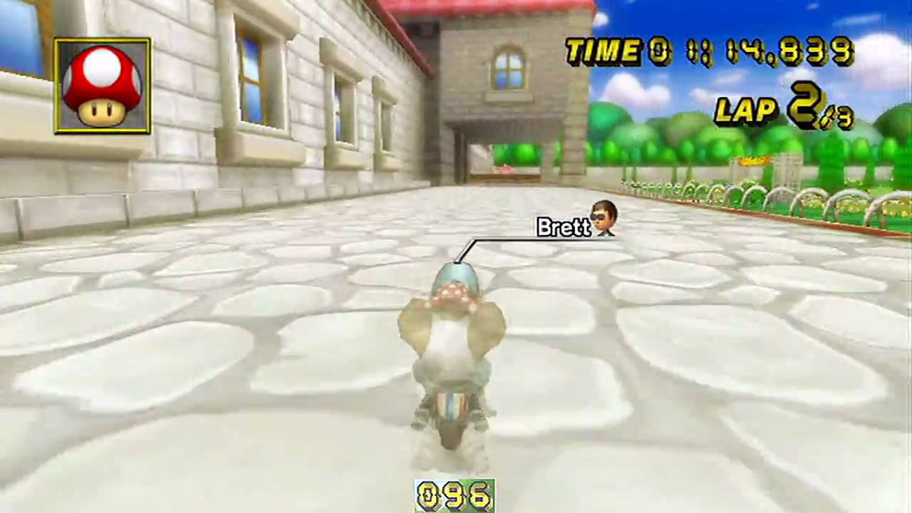[MKWii] DS Peach Gardens WR - 1' 59" 945 by Brett