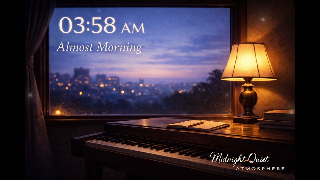03:58 AM – Almost Morning | Soft Piano Before Dawn