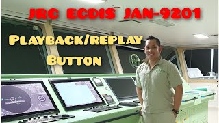 Where to find your PlayBack function of your JRC ECDIS JAN-9201, seamans vlog, marino vlog,