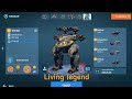 Vector , the rising star in war robots game , war robots test server