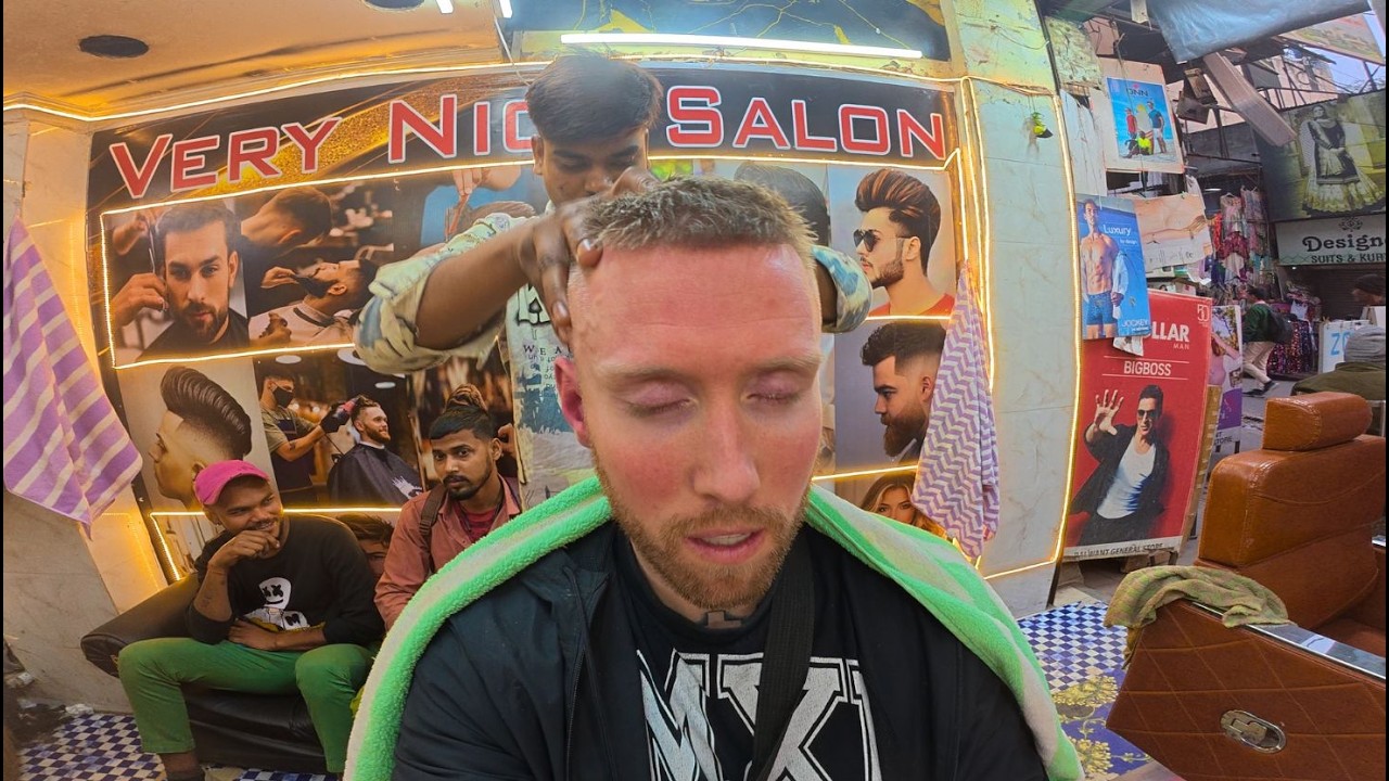 Действительно ли в Дели делают ЛУЧШИЙ индийский массаж головы?