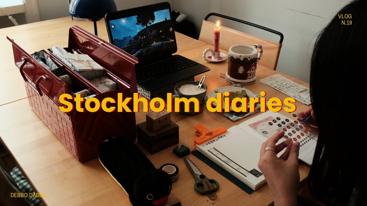 a quiet birthday in stockholm | cozy silent vlog, slow living