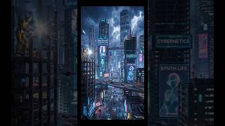 cyber city #aivideo #viral #youtubeshorts #tranding #ai #fyp #aivideo #cyberpunk #cybercity #fpyシ
