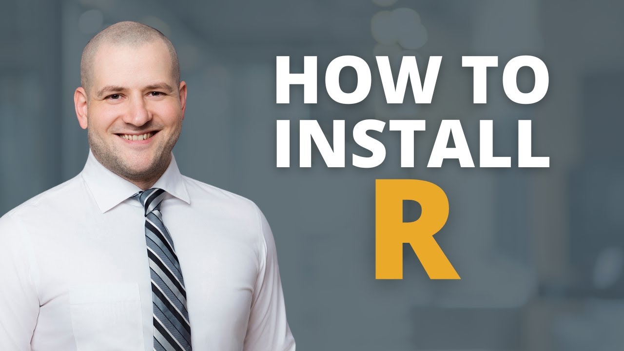 How to install R - YouTube