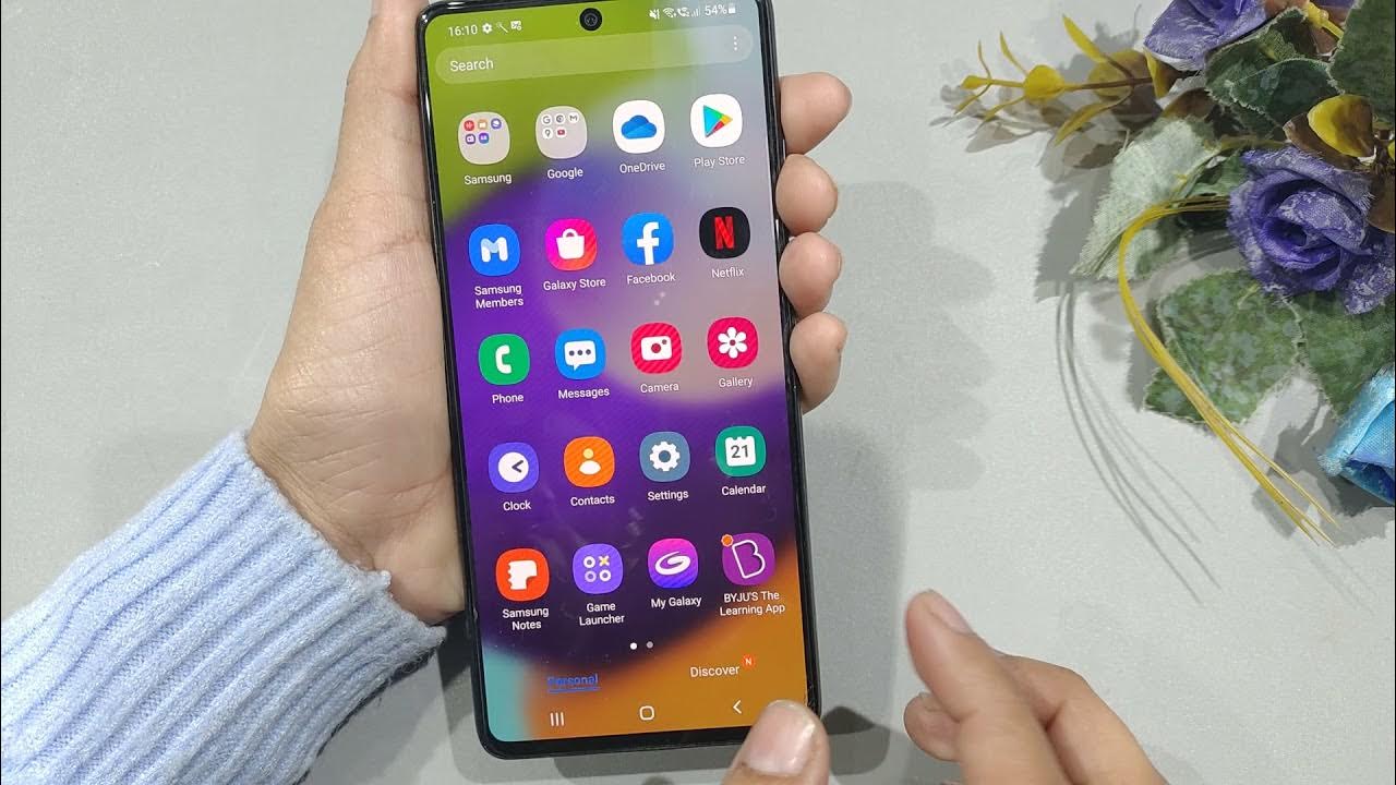 Samsung galaxy a52 remove camera shortcut from lock screen Lock