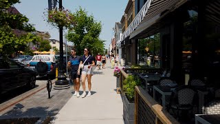 UPSCALE Lakeside Shopping District in Downtown Oakville, ON  Summer 2023 [4K]