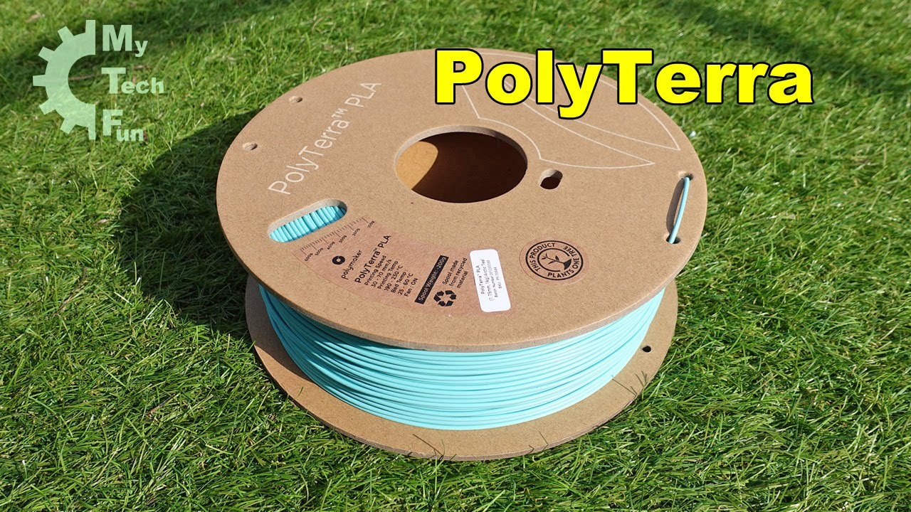 Video thumbnail: About PolyTerra by PolyMaker - the eco friendly filament