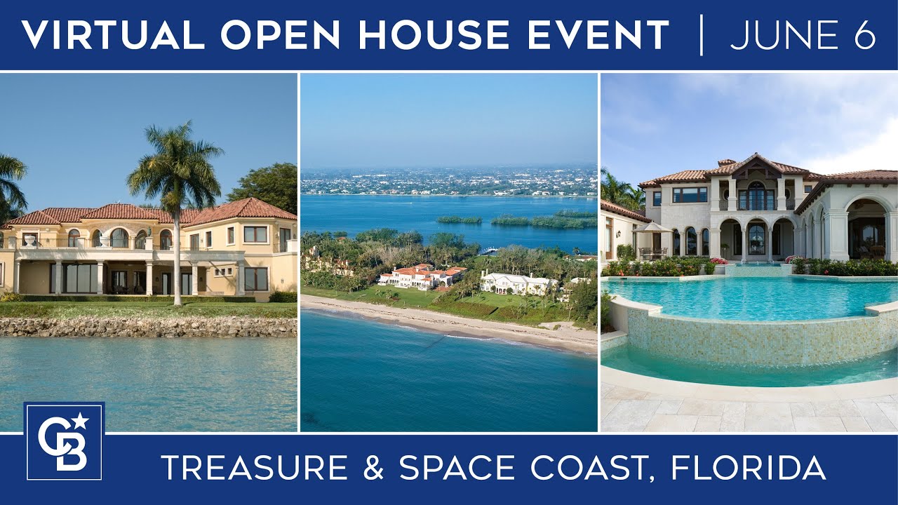Treasure & Space Coast, Florida Virtual Open House, June 6th YouTube