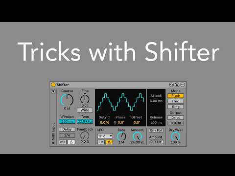 Tricks with Shifter
